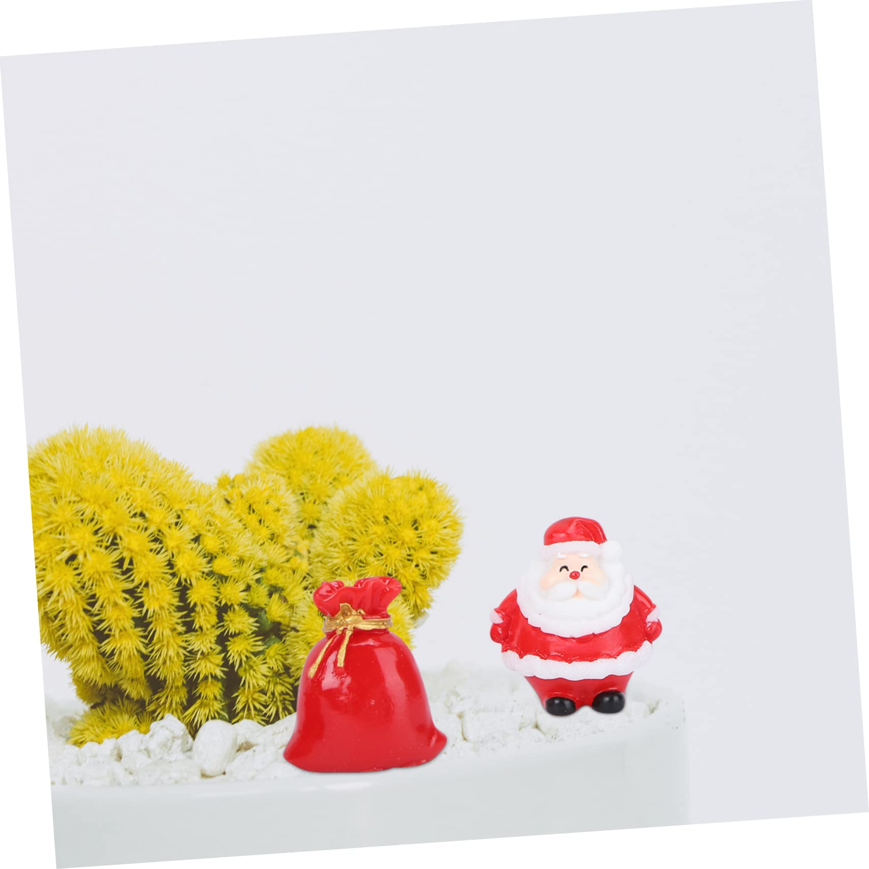 Amosfun 69pezzi Natalizi Miniature Per Decorazioni e Accessori Per Un Natalizio
