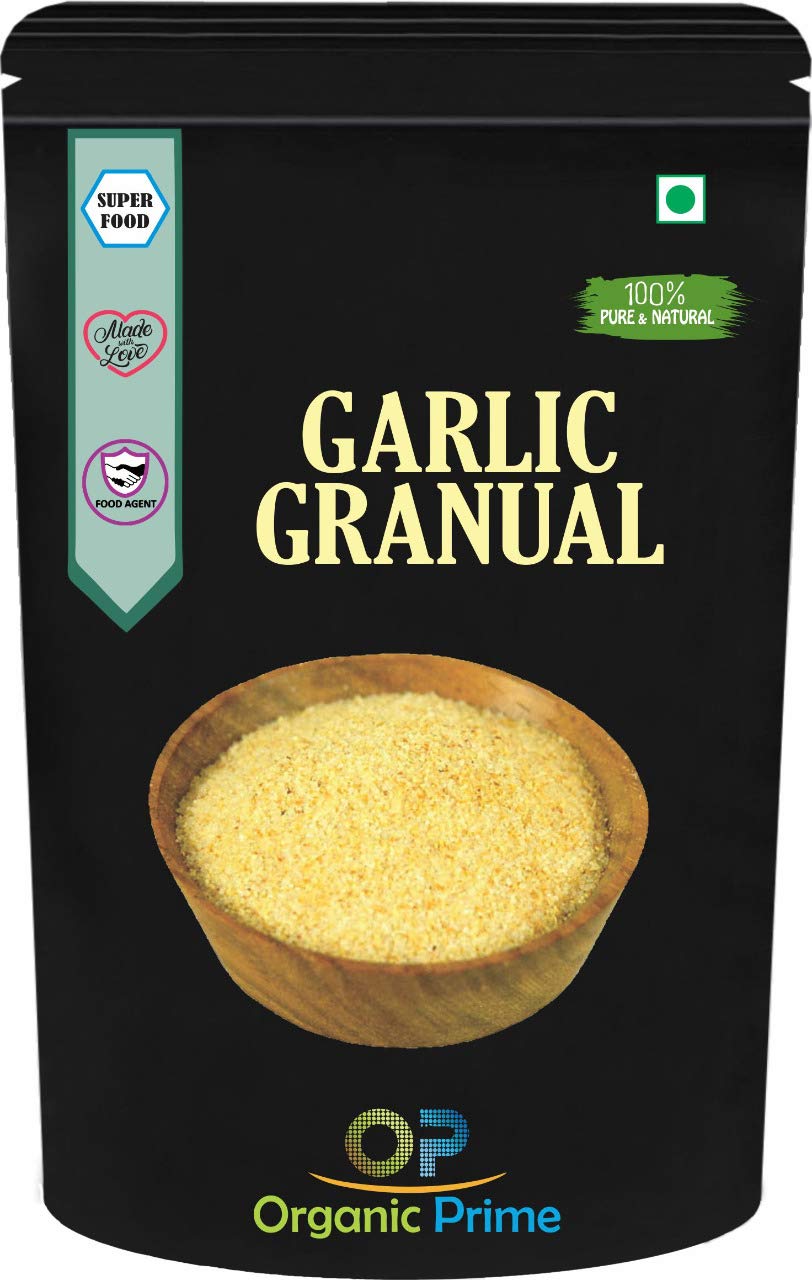 Organic Prime Garlic Granules | Dehydrated| Ready to Use - 500 X 2 = 1 KG by Organic Prime (B08WC42P2C) Amazon Price History, Amazon Price Tracker