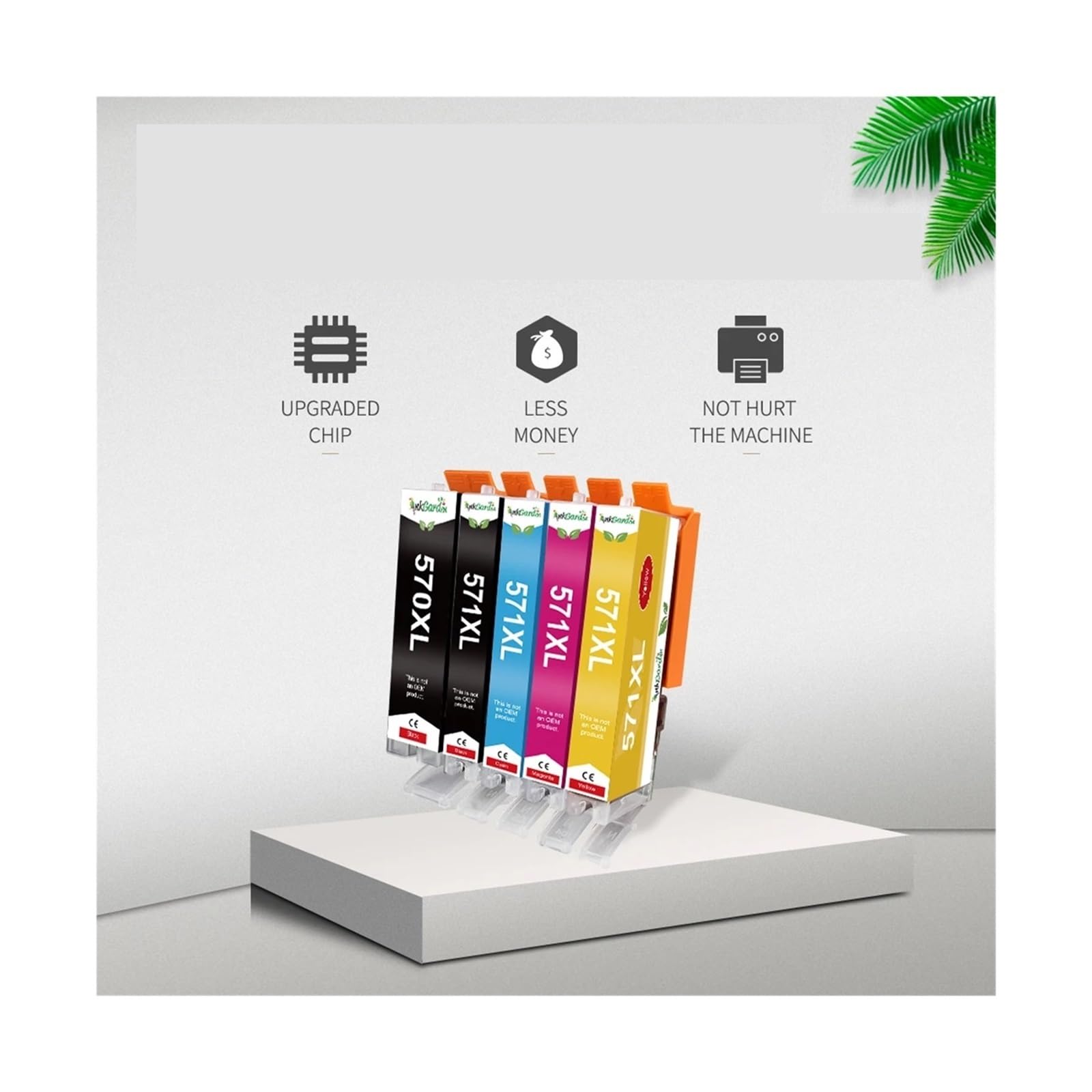 Cartuccia ink 570 571, compatibile con Canon, MG5750 MG5751