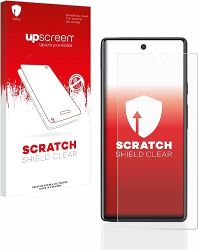 upscreen Protector de pantalla de protección contra arañazos compatible con Google Pixel 6a - HD transparente, antihuellas