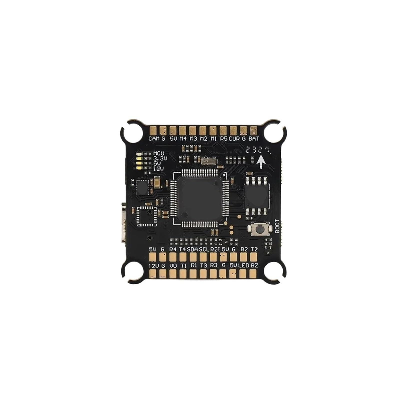 60A Stack F405 Flight Controller con ESC for droni FPV Freestyle 4-6S compatibile con LIPO(60A and F405 Stack)