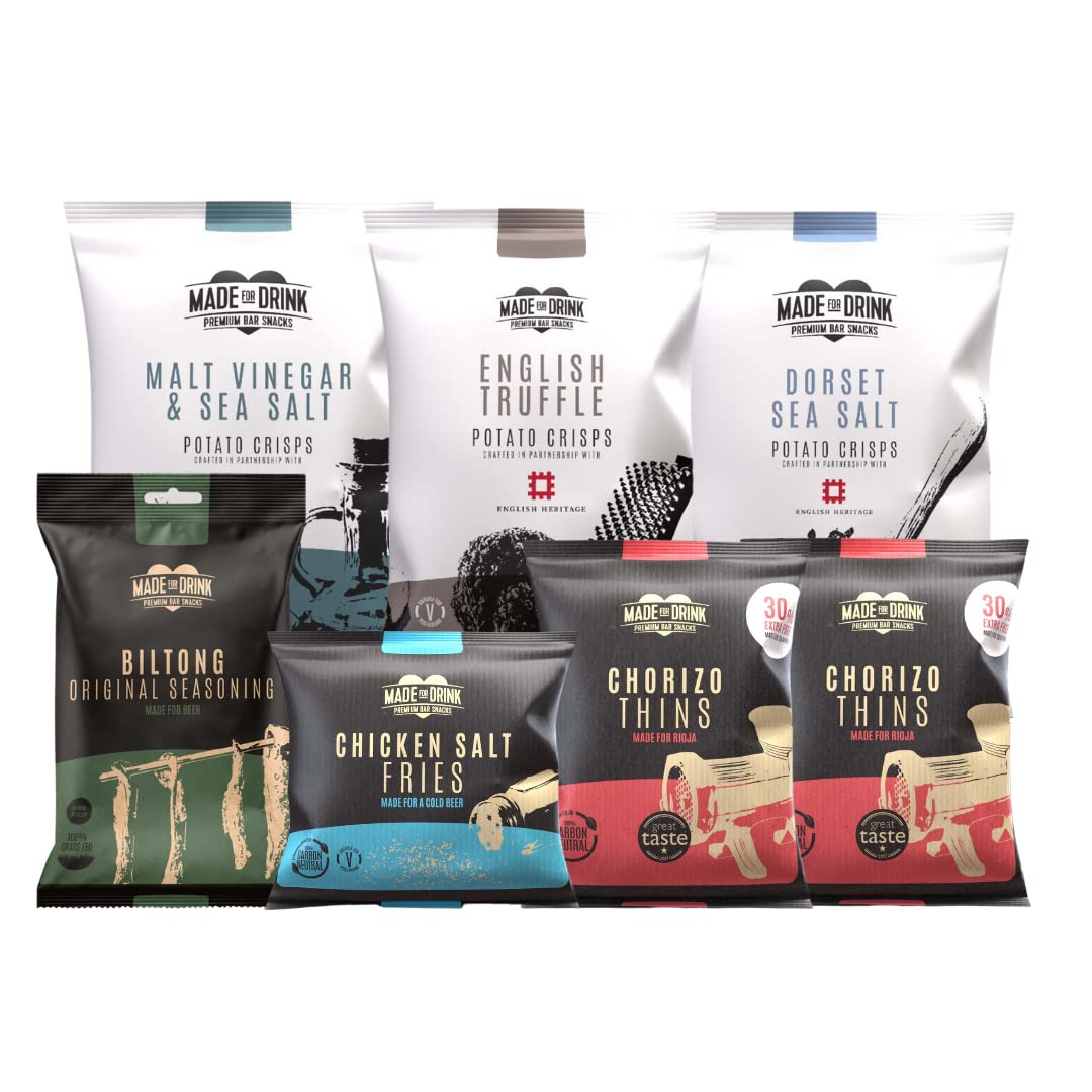 Buy Made for Drink Ultimate Snacks Gift Set 6 Flavours Biltong 30g