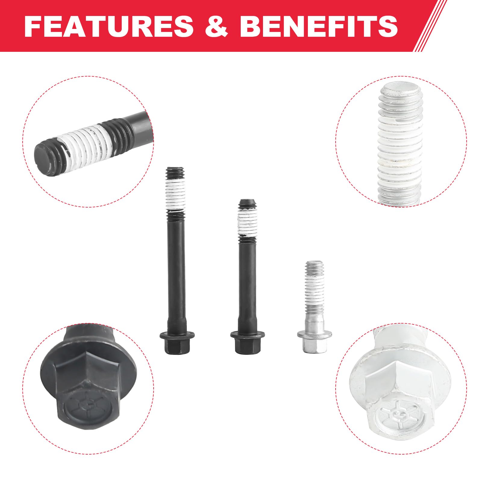 Amazon.co.jp: シリンダーヘッドボルトキット シボレー GMC ユーコン