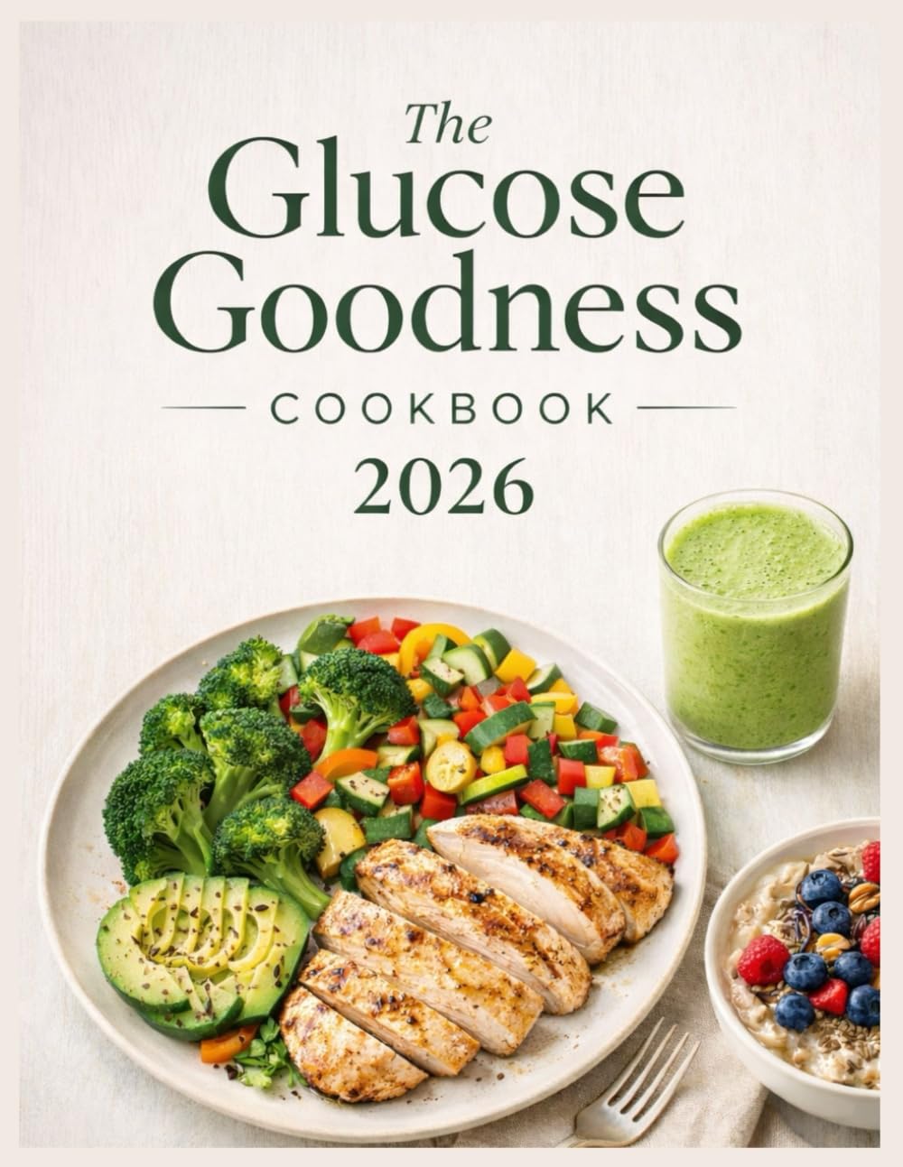 The Glucose Goodness Cookbook 2026: Simple, Glucose-Smart Meals to Reduce Sugar Spikes, Control Cravings, and Support Everyday Health