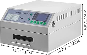 リフロー炉 T-962 Amazon.co.jp: リフロー炉 T-962 リフロー炉 赤外線ICヒーター