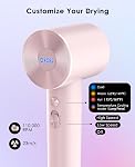 OSOU Hair Dryer with Diffuser for Curly Hair, Negative Ionic Hairdryer, High-Speed Blow Dryer with 110, 000 RPM Brushless Motor, Fast Drying Lightweight Travel Hairdryer, Low Noise Quiet Hair Dryers