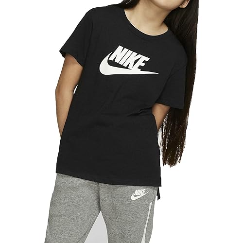 Nike Girl's NSW Tee DPTL Basic Futura (Little Kids/Big Kids)