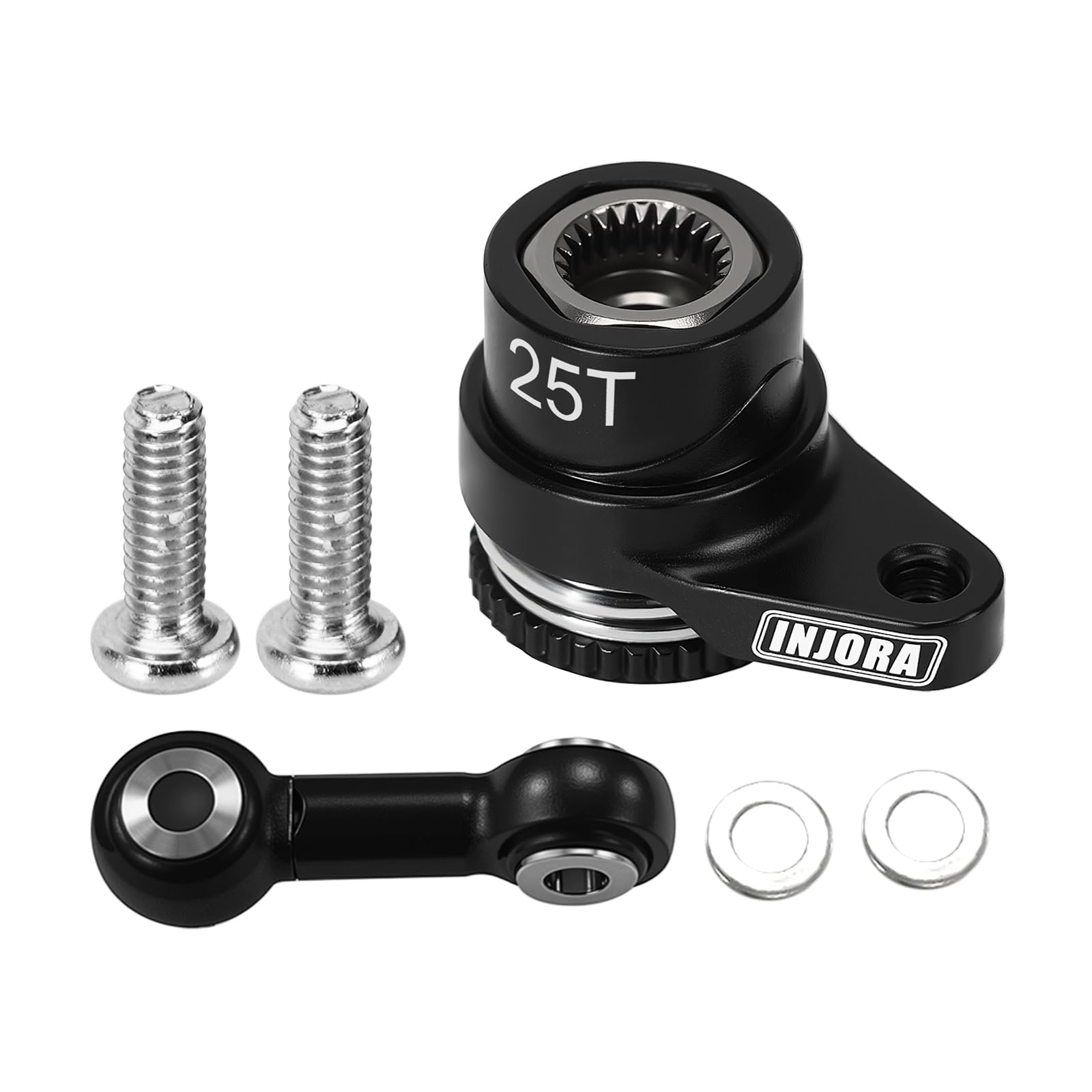 INJORA 25T Aluminum Servo Saver Set for ARRMA MOJAVE GRANITE GROM TYPHON GROM
