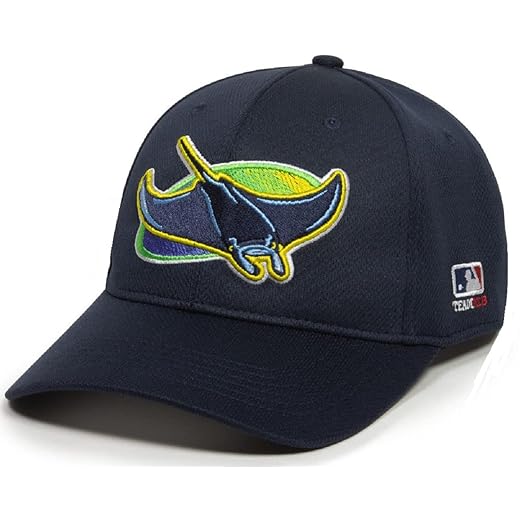 OC Sports Tampa Bay Rays Cooperstown Navy Blue Legacy Vintage Hat Cap Adult Men's Adjustable