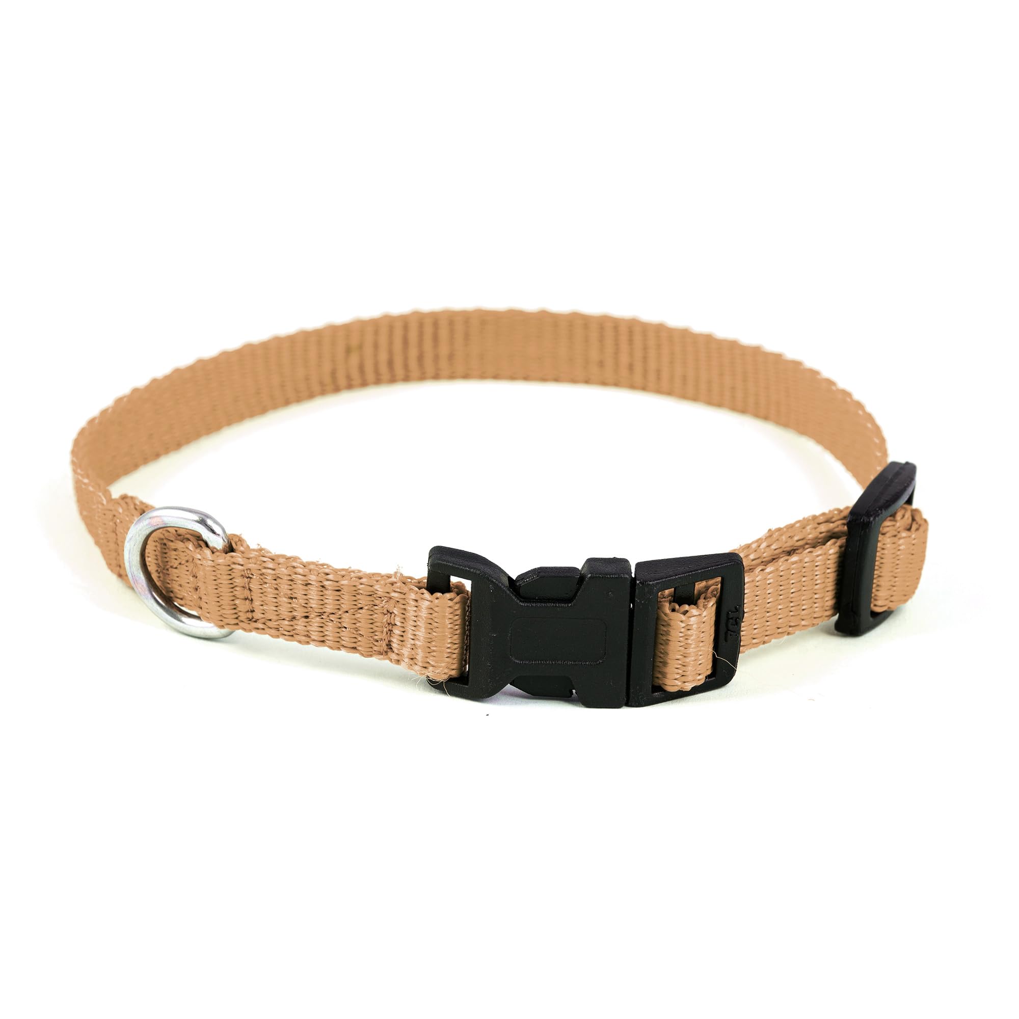 ADILS 12Mm Width Nylon Dog Collar For Small&Medium Size Dogs,Puppies&Cats-Quick Release Strong Plastic Buckle Puppy Collars,Colour: Beige,Size: Xs (B0CNLMTG4R) Amazon Price History, Amazon Price Tracker