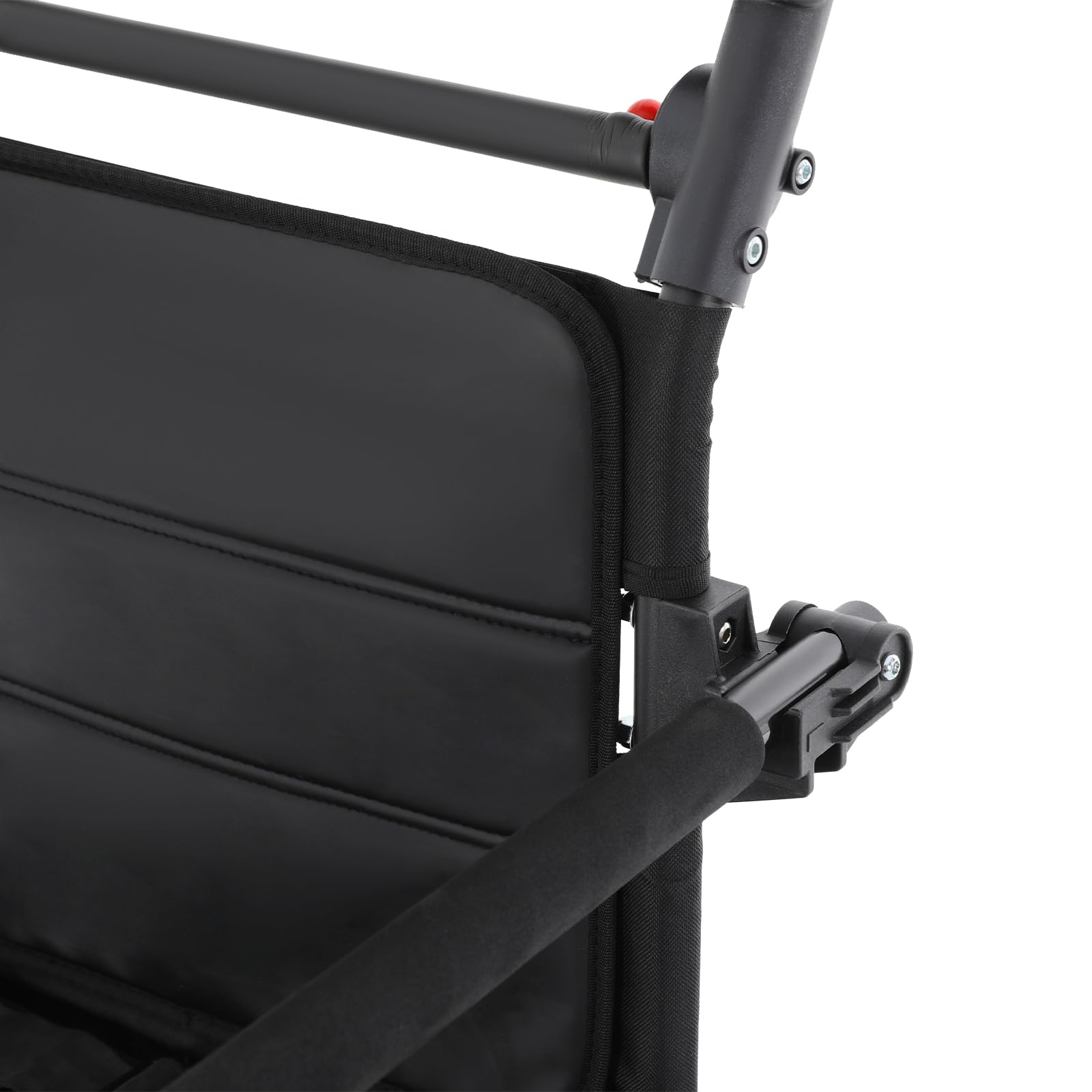 Silla de ruedas de transporte, ligera, plegable, con reposabrazos plegables y reposapiés, hasta 100 kg, para excursiones en casa
