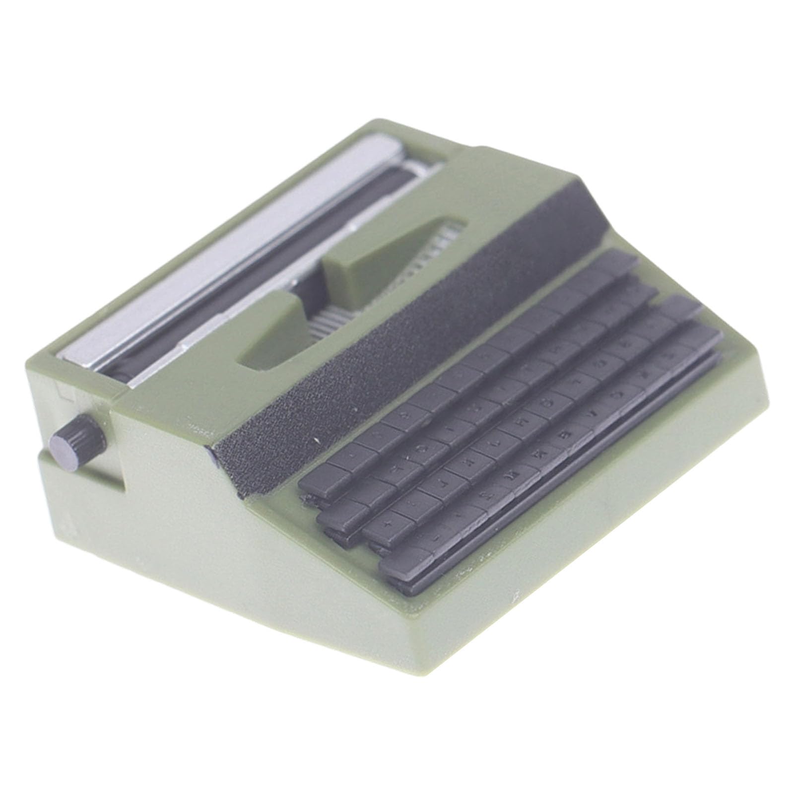 yanwuwa Miniature Typewriter Model Retro Collectible Desk Ornament for Dollhouses Scene Building and Display Dollhouses Furniture Typewriter Decors