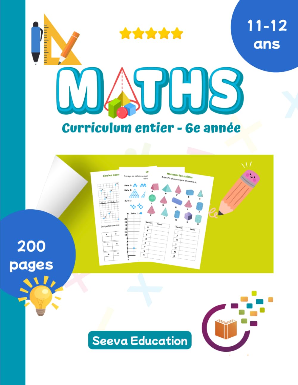 Maths : Curriculum complet, 6e année