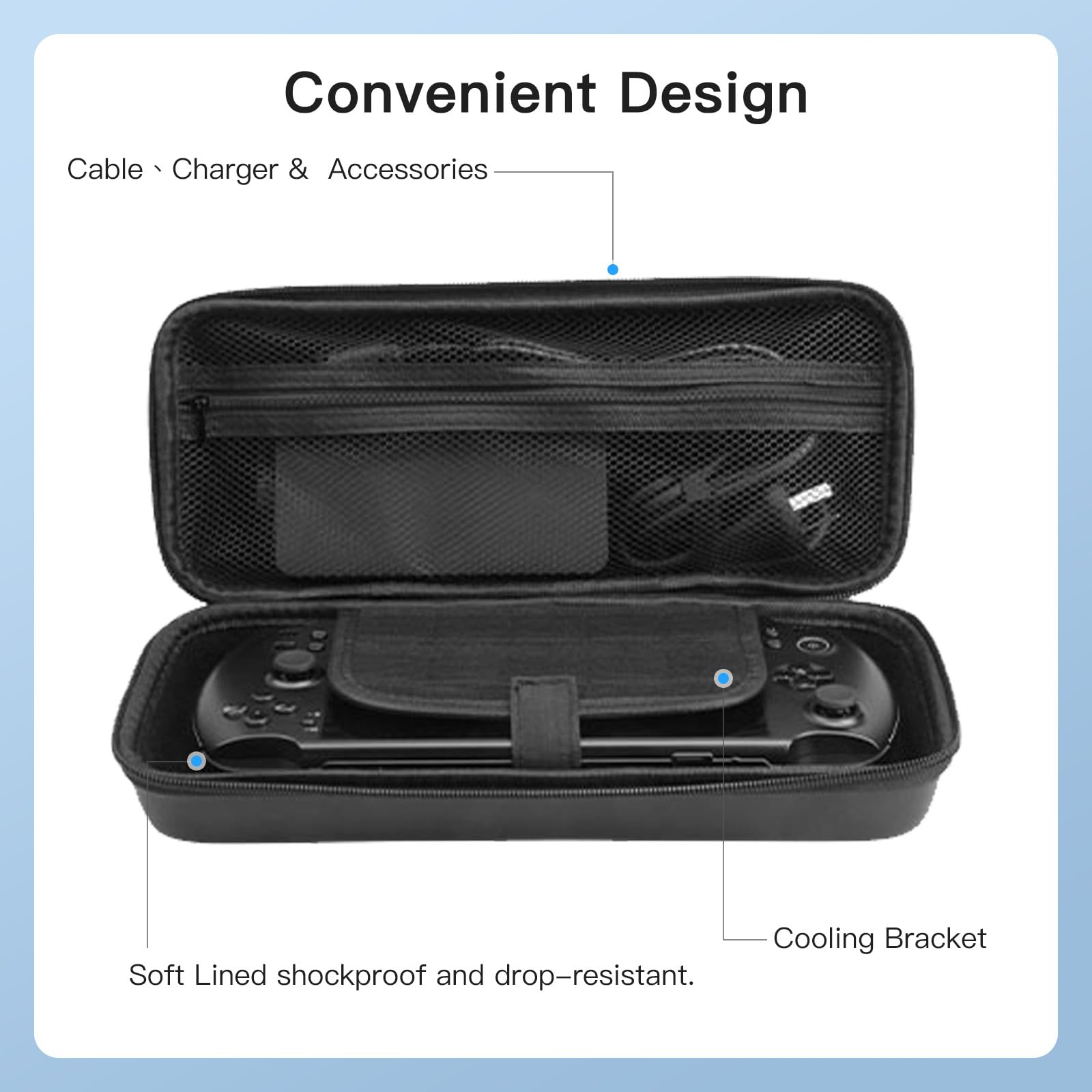 Amazon.com: YAJOJO Carrying Case for GPD Win 5 Handheld Game