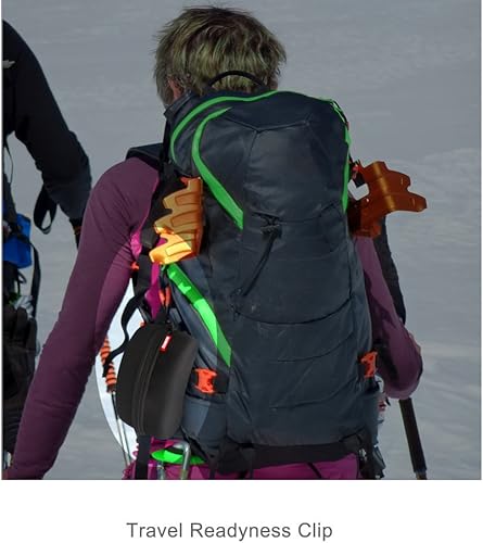 Miniatura 6 de ZIONOR Caja de gafas de esquí y snowboard - Estuche rígido de protección EVA para deportes de nieve