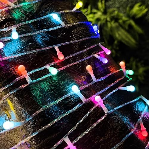 Luzes e Luminárias Externas, 22M Luzes de Natal Luzes solares externas à prova d'água