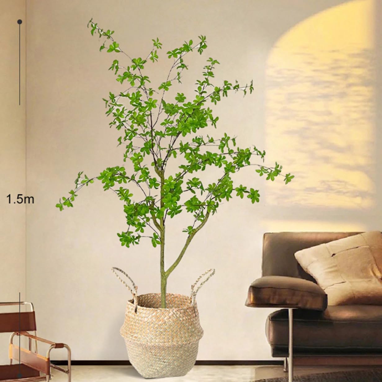 Amazon｜HGJH 人工観葉植物 フェイクグリーン 02セット 大きい