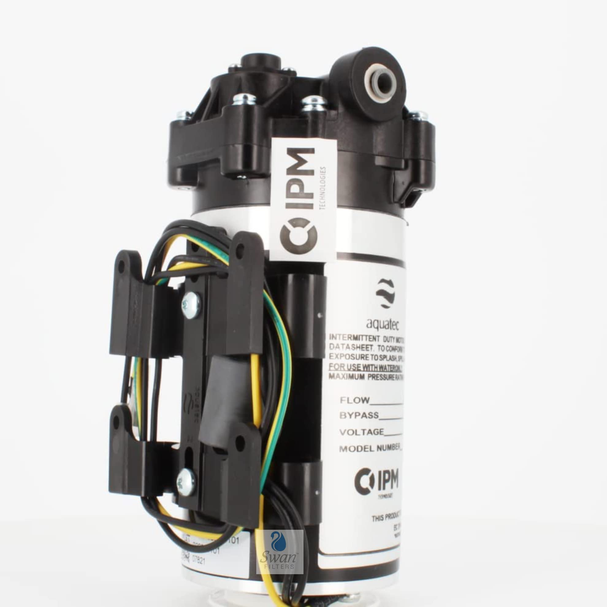Pompa a Membrana Aquatec CDP 5900 per Osmosi Inversa ed Erogatori Acqua Attacchi per Tubi da 1/4 Pollice 6 mm 220 V