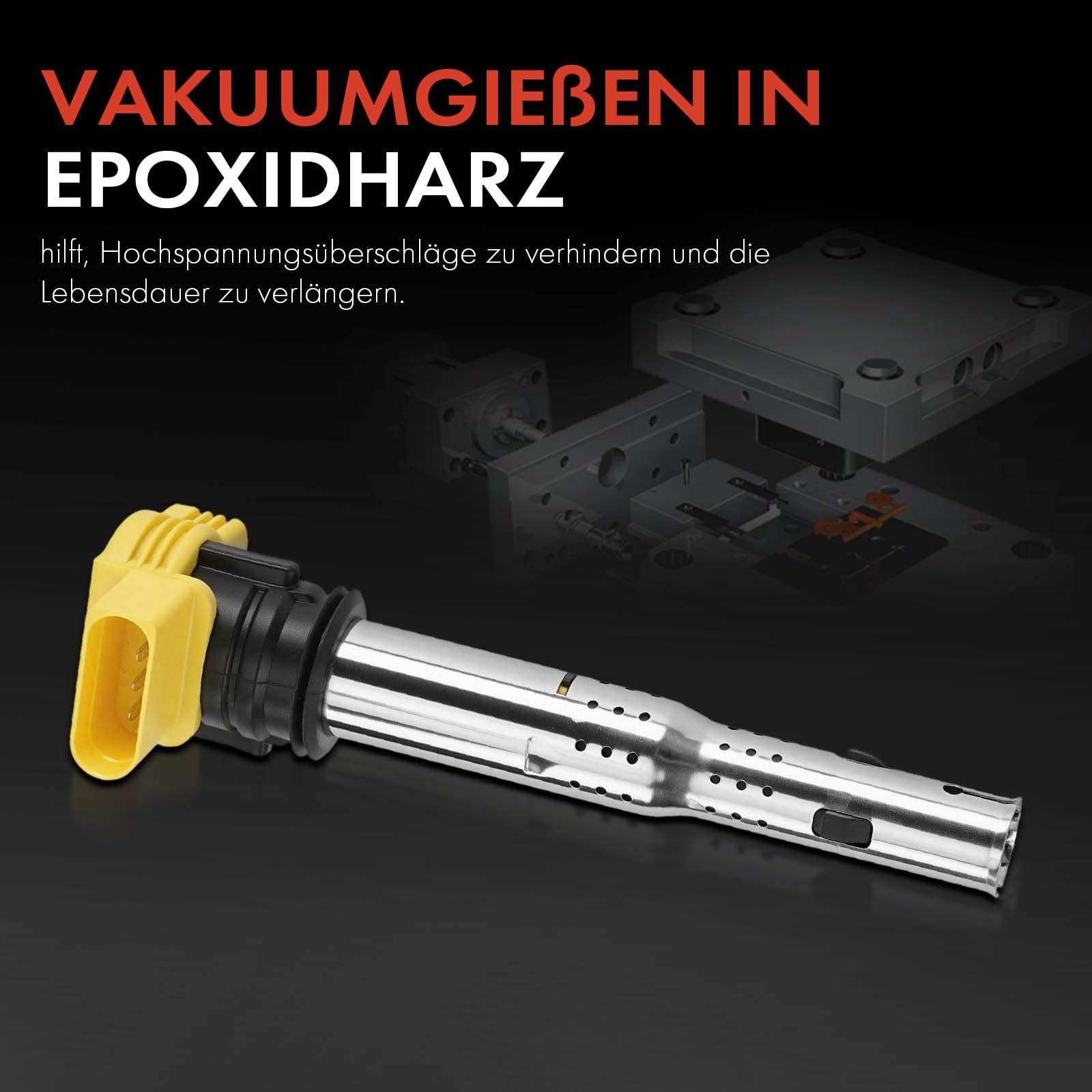 Frankberg 4 bobines d'allumage pour moteur essence 07K905715A