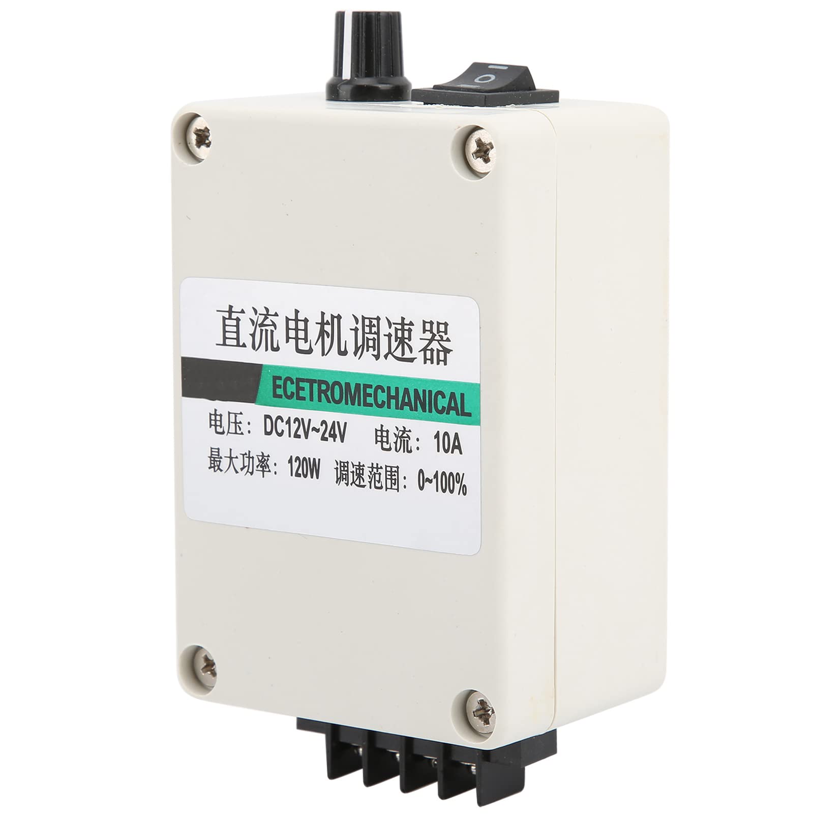 Motor de Reducción DC XD - 37GB530 con Soporte, Motor Micro de Baja Velocidad, Motor de Engranaje Ajustable CW/CCW para Máquinas CNC, Motor de Imán Permanente 12V con Gobernador (300rpm/minuto)