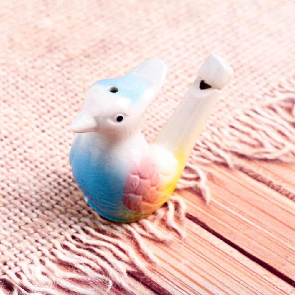 Lot De 5 Sifflets à Oiseaux, Flûtes De Rossignol,sifflets Fous, Sons D