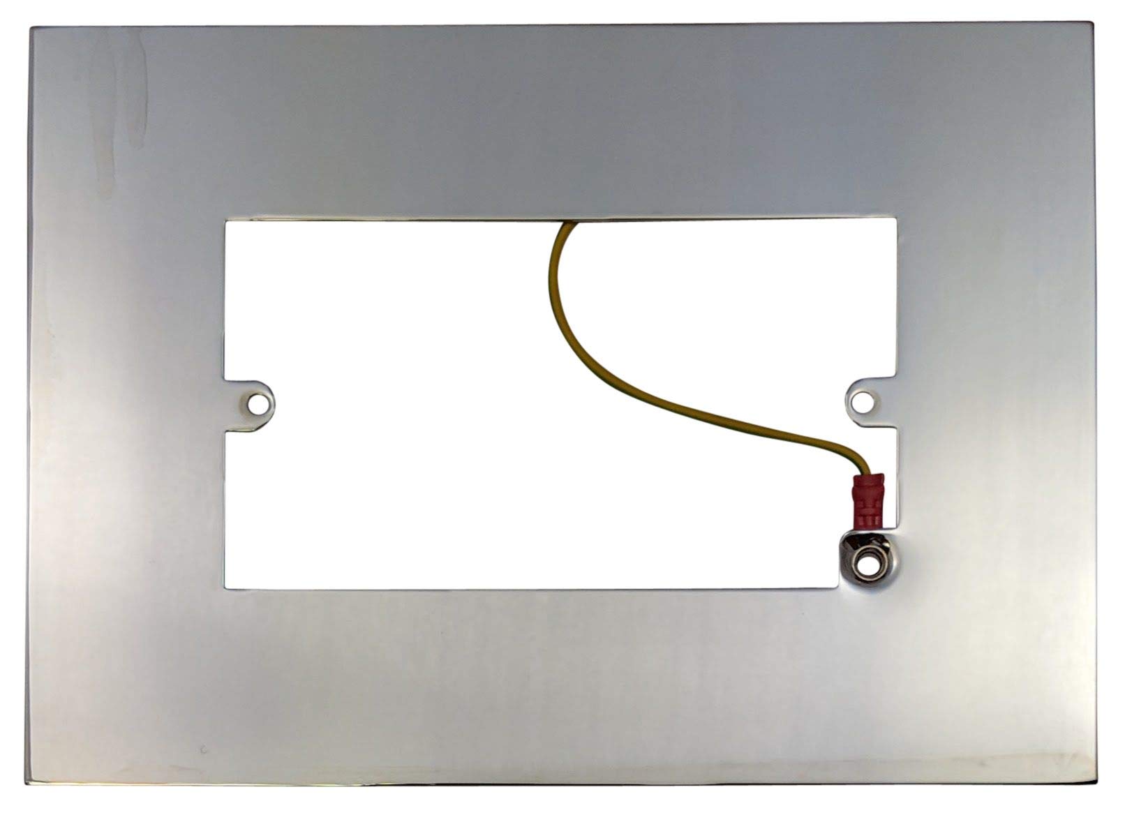 G&H Brassware G&H 810C Polished Chrome Finger Plate Surround 212Mm X 152Mm For Double Plate