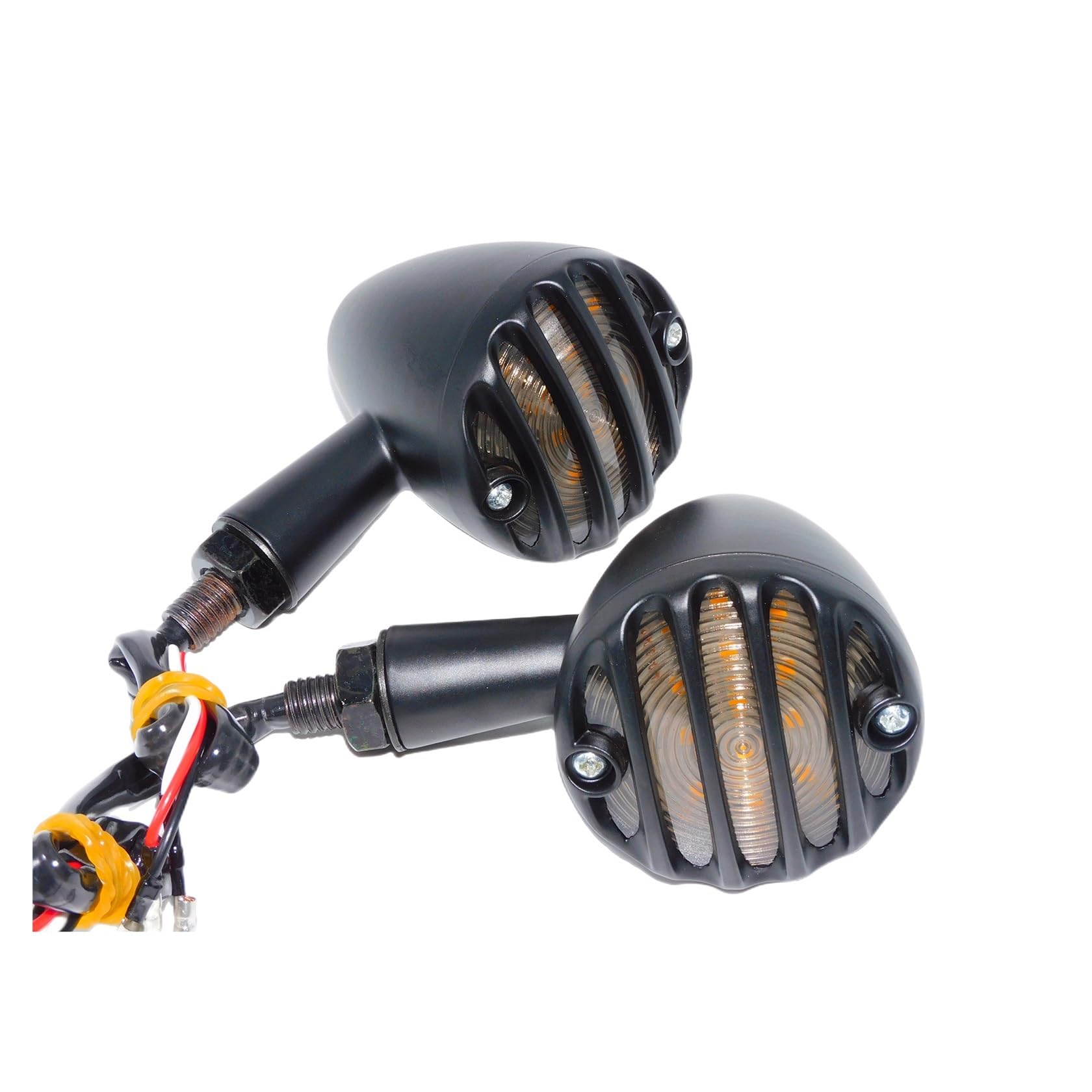Motocletta Scooter Indicatore di Direzione Luce Indicatore luminoso proiettile indicatore di direzione universale per moto per Ha&rley Touring Dyna Chopper per