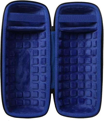 Miniatura 23 de co2CREA Funda de viaje rígida de repuesto para JBL Charge 4 / Reemplazo para altavoz Bluetooth impermeable JBL Charge 5 (negro y azul interior)