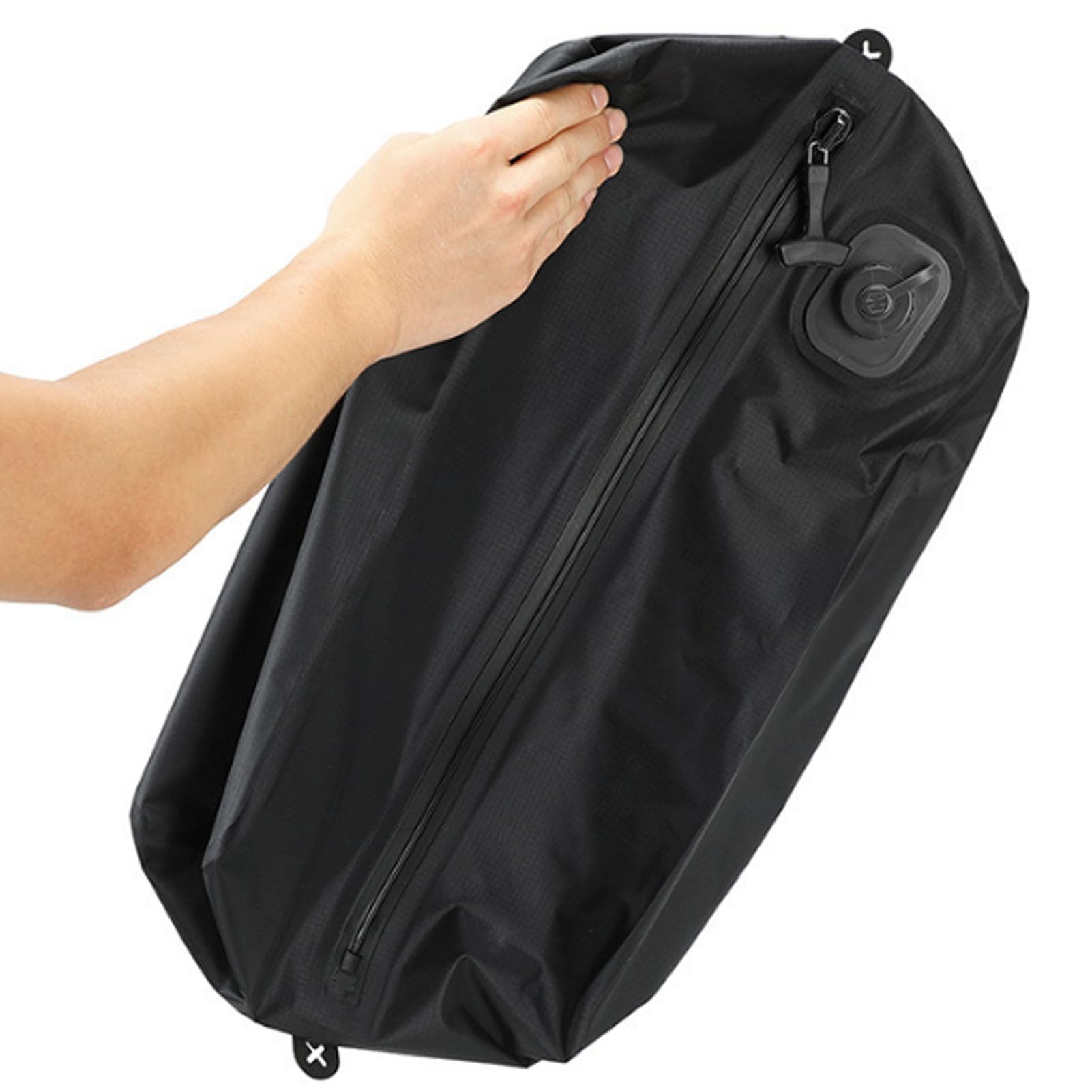 Generic Sacco di Compressione per Bagagli Sacco Sottovuoto Riutilizzabile Ermetico per Viaggi in Campeggio Materiale TPU Resistente All'acqua 9,8" X 5,9" X 20," per Imballaggio Salvaspazio