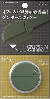 ミドリ カッター ダンボールカッター カーキA 35410006
