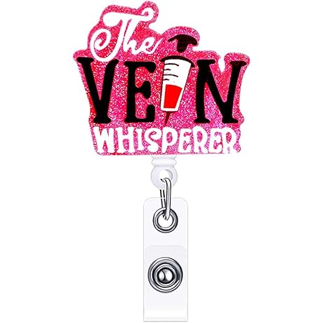 Vein Whisperer: The Essential Phlebotomy Badge Holder