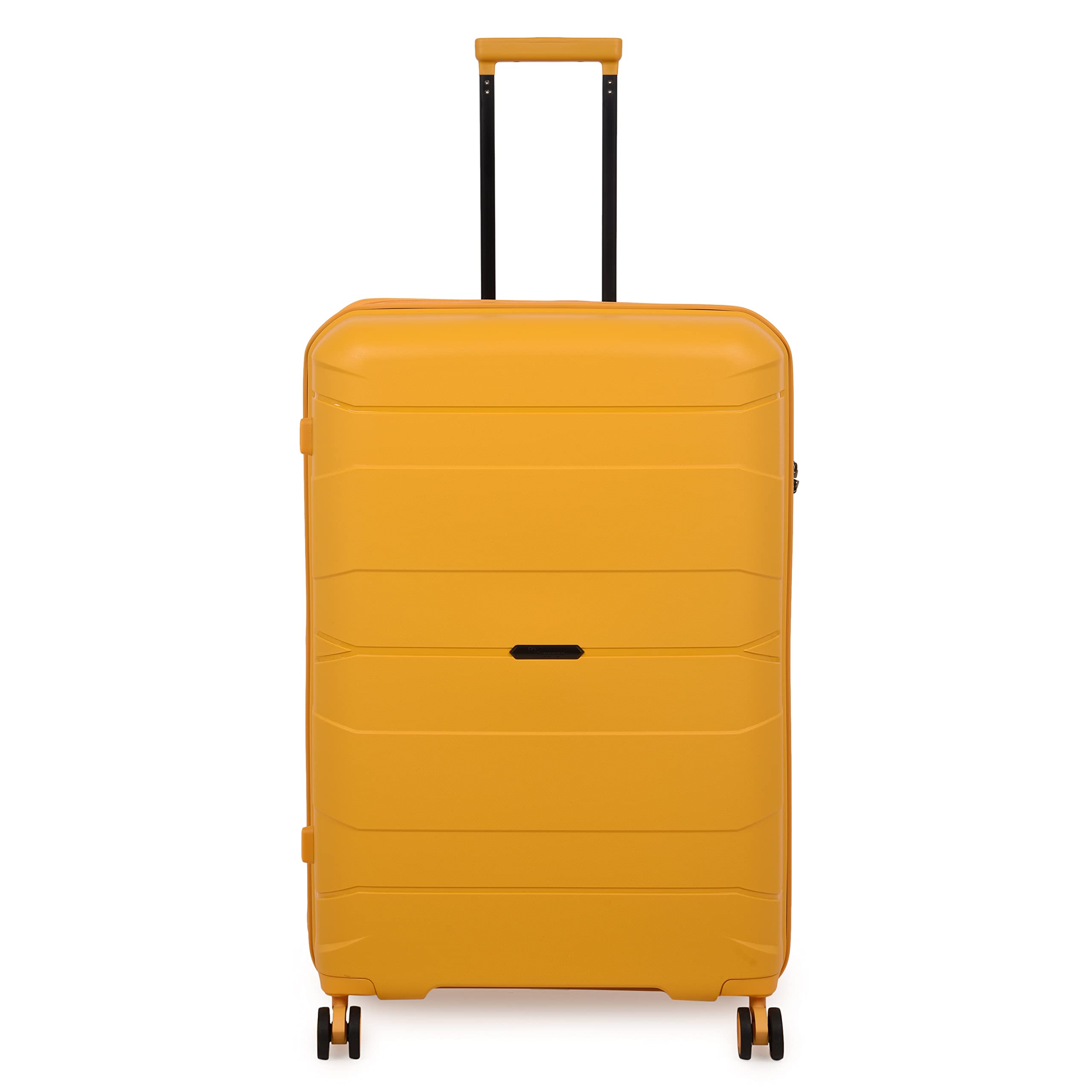 Momentous Mango Yellow Large-28 inches Expandable Polypropylene Hardsided with TSA Lock & Wet Pouch Inside 8 Wheel Trolley Bag-image-32