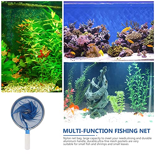 Amosfun 1 Unidade rede de pesca multifuncional aparelhos de pesca ferramentas de limpeza Rede de lim