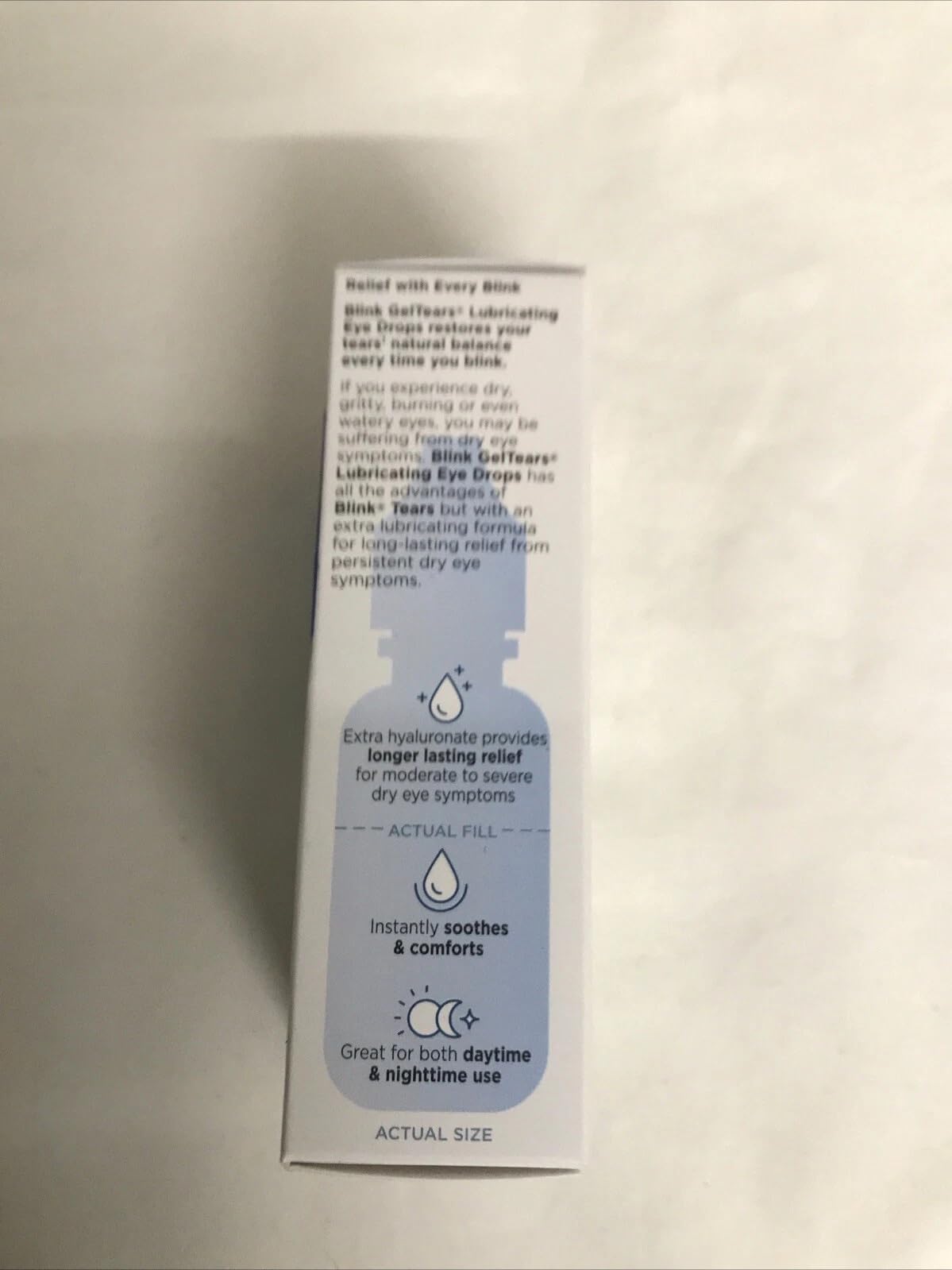 Amazon.com: Blink Gel Tears, Lubricating Eye Drops - Buy Packs and Save  (Pack of 3) : Health & Household