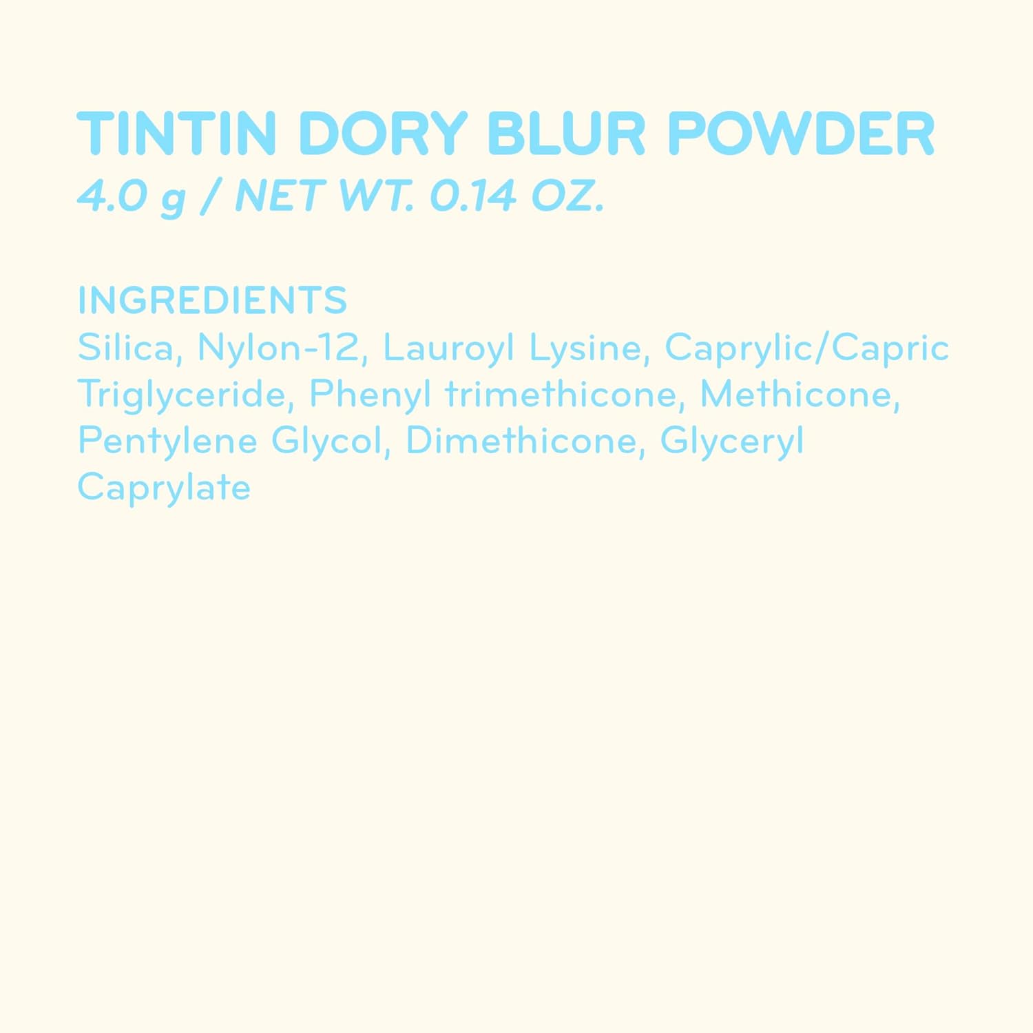 COLORGRAM Tintin Dory Blur Powder 0.14oz | Long-Lasting Pore-Perfecting Facial Setting Powder | Oil-Control Compact Powder for Smooth Matte Finish | Lightweight Silky Formula for Flawless Skin - Image 7