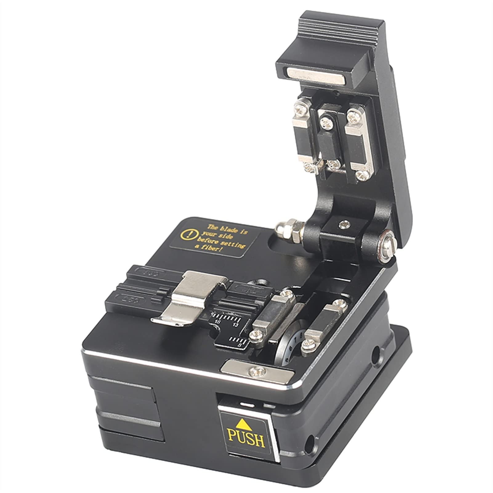 Outil de couperet de fibres, Aua-s2 Machine de découpe de machine de soudure de fibre optique de coupe de fibre optique for envoyer un pack anti-chute Haute précision(1PCS)