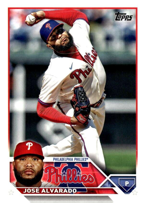 2023 Topps Update Series #US271 Jose Alvarado NM-MT Philadelphia Phillies Baseball Trading Card