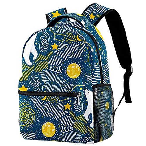 Sac à dos ours polaire de voyage pour les sorties scolaires