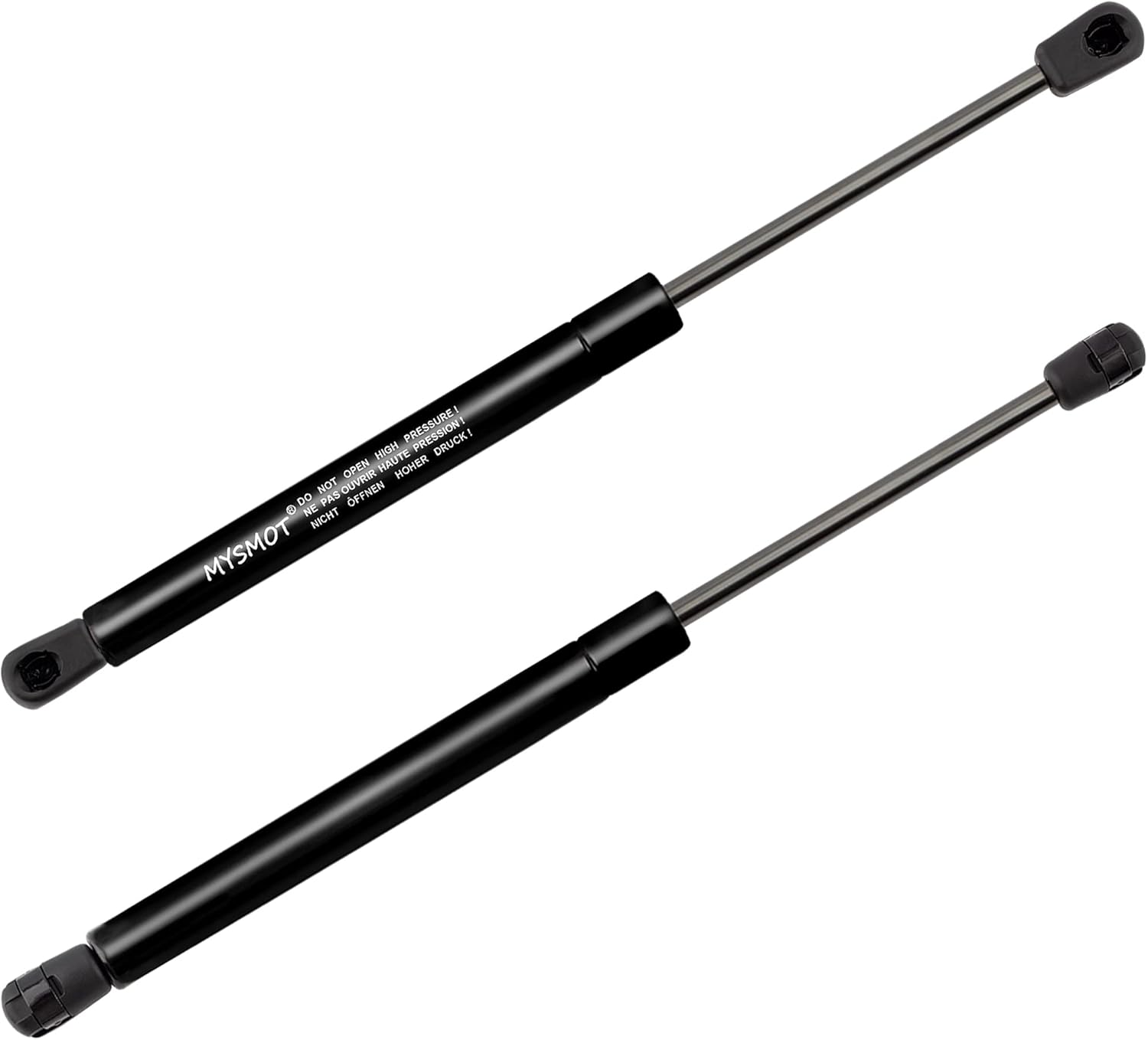 4351 Rear Hatch Liftgate Tailgate Lift Supports Shocks Struts Arms Prop Rod Damper Gas Springs for Volkswagen Beetle 1998-2010 Hatchback with Spoiler, SG201017 1C0827550C 1J6827550A, Pack of 2