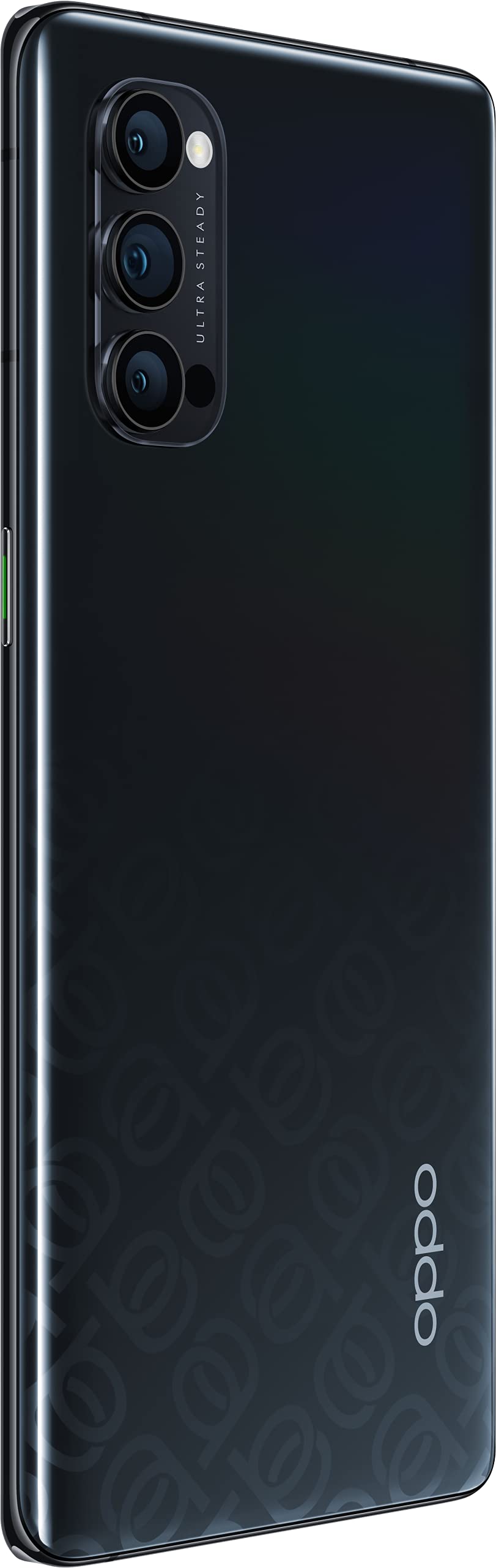 OPPO Reno4 Pro Smartphone 5G, 172g, Display 6.5" FHD+ AMOLED, 3 Fotocamere 48MP, RAM 12GB ROM 256GB non Espandibile, Batteria 4000mAh, Ricarica SuperVOOC 65W, Dual Sim [Versione Italiana] Space Black