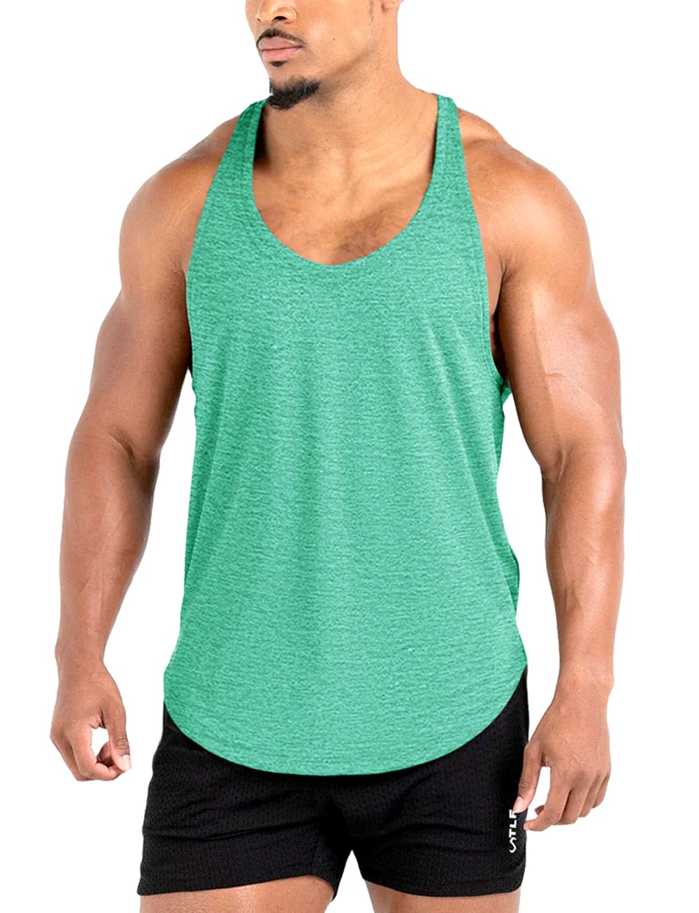 Lehmanlin Camisetas sin Mangas para Hombre,Camisetas de Tirantes Hombre Gym,Culturismo Stringer,Camisas de Secado Rápido