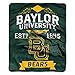 The Northwest Company NCAA Baylor Bears Label Raschel Throw, 50-Inch by 60-Inch