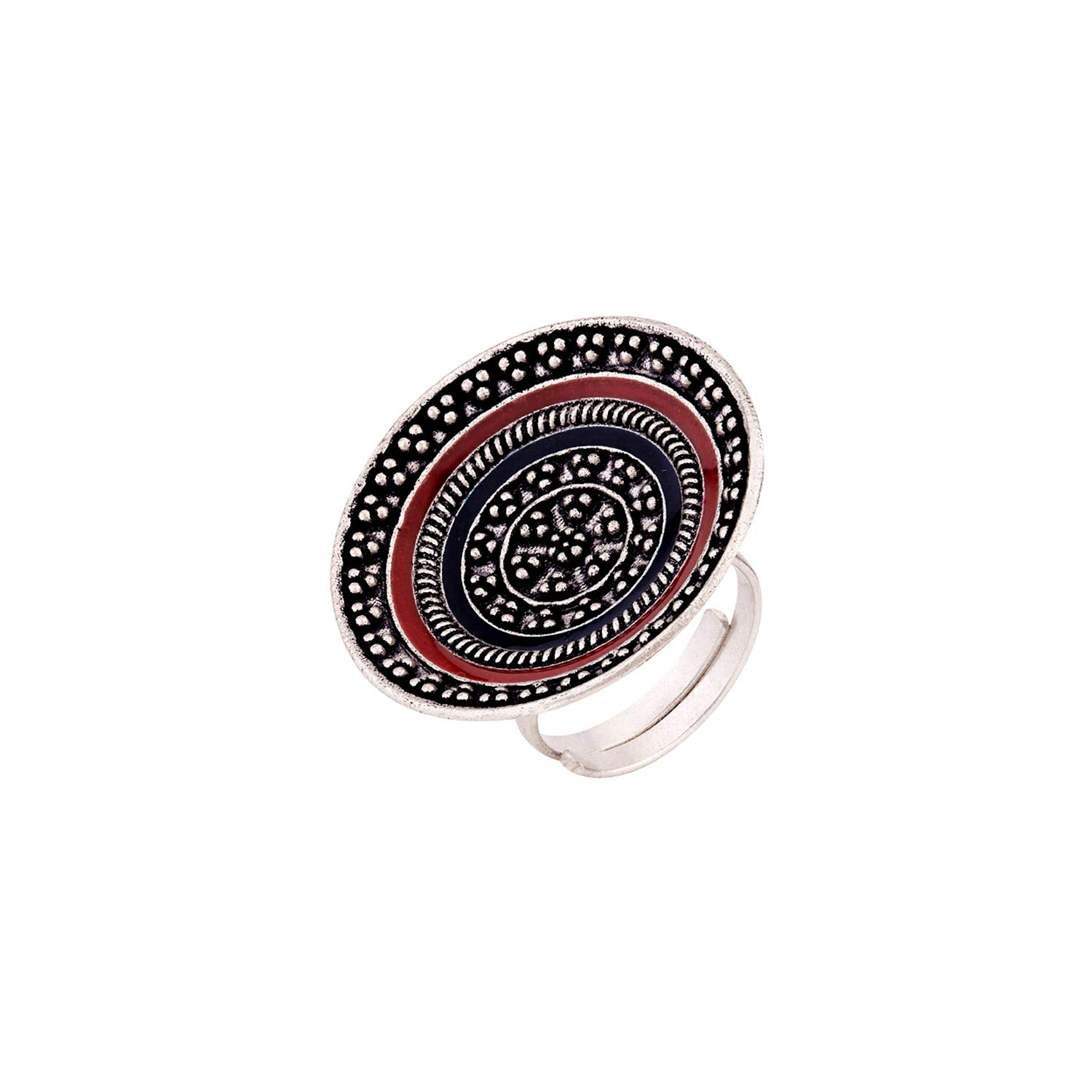 Voylla Mandala Large Disc Ring (B07MCPM3VJ) Amazon Price History, Amazon Price Tracker