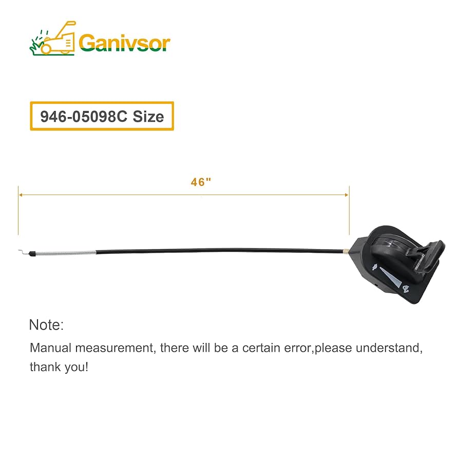 Amazon.com : Ganivsor 946-05098C Throttle/Choke Control