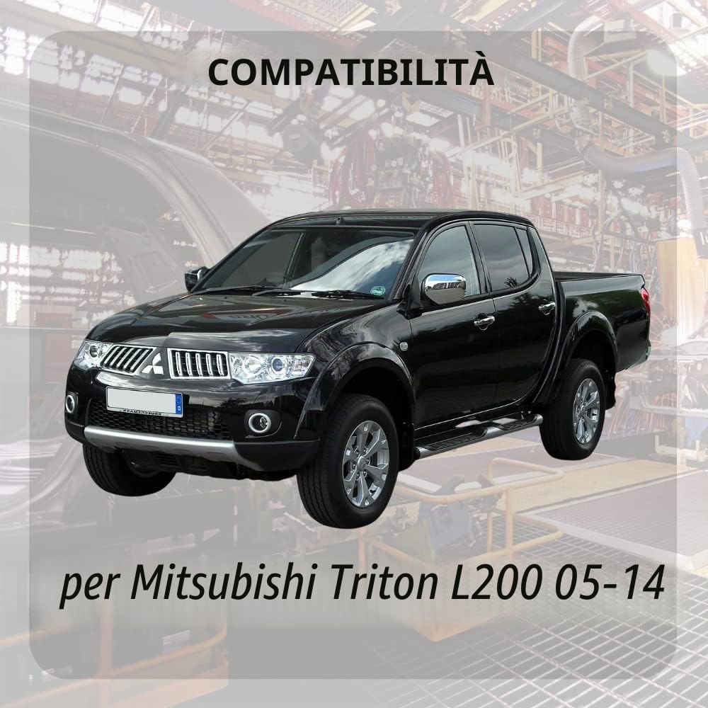 JINGLING 32mm Distanziali Sospensioni Anteriori Kit Sollevamento per Triton L200 2005-2014 Alzare Adattatore Molla Puntone 2 Pezzi (Anteriore)