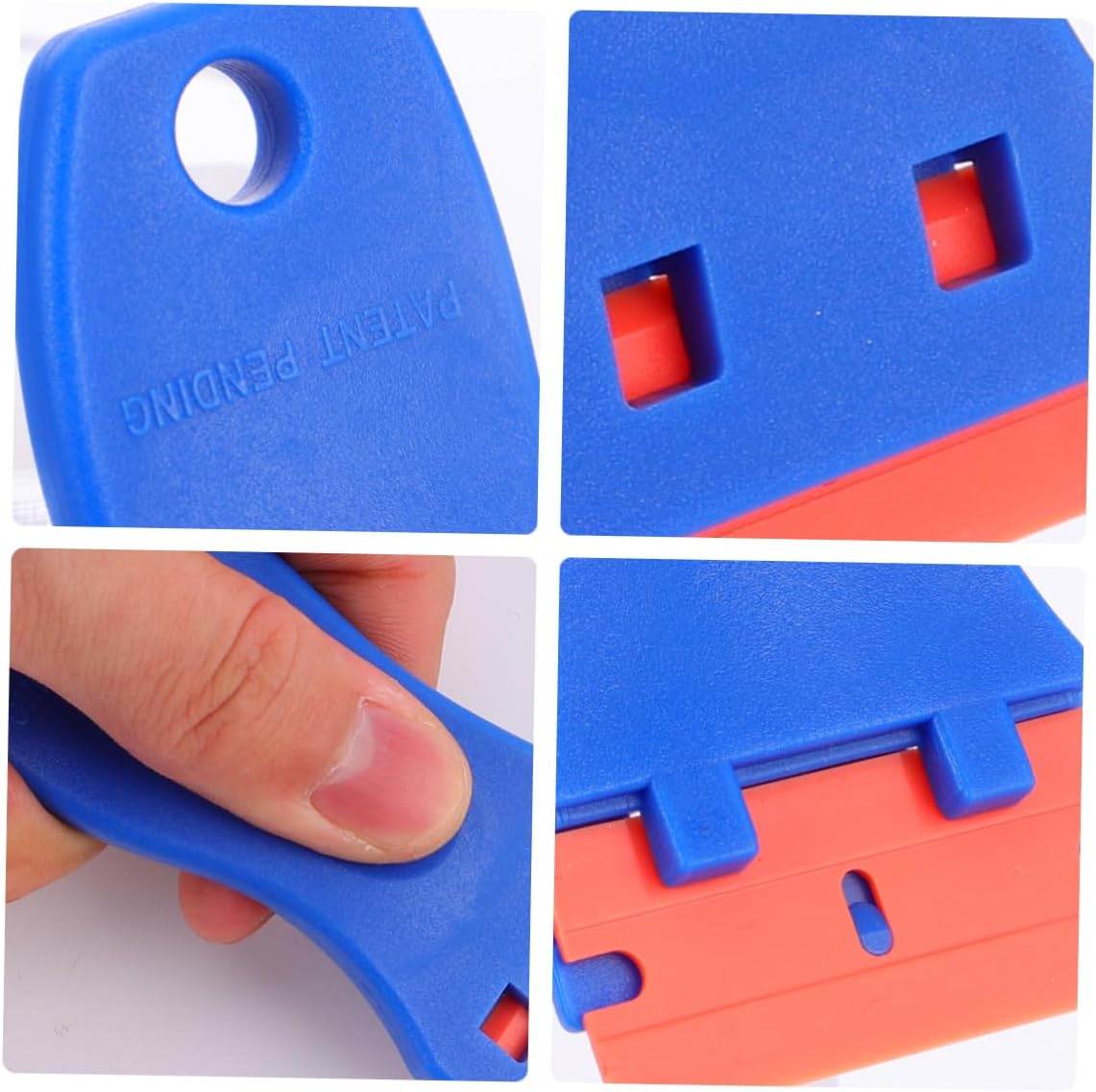 Cabilock 103pieces Tool Kit for Car Tint Application Professional Paint Glue Sticker Cutter Plastic Scraper Set Tint Removal Tool