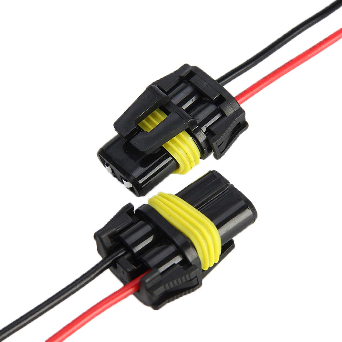 COMPSTUDIO2Pcs Adapter Wiring Harness Sockets Wire for 9006 HB4 Headlights or Fog Lights