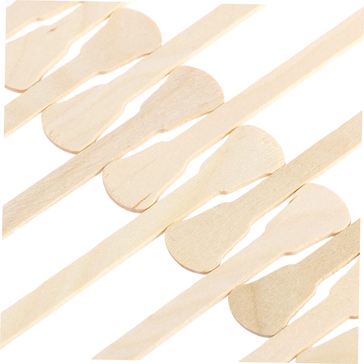 Ipetboom Hair Removal Stick 150pcs Wooden Spatulas Nose Waxing Tool Easy to Use for Strip Wax and Hot Wax Salon Home