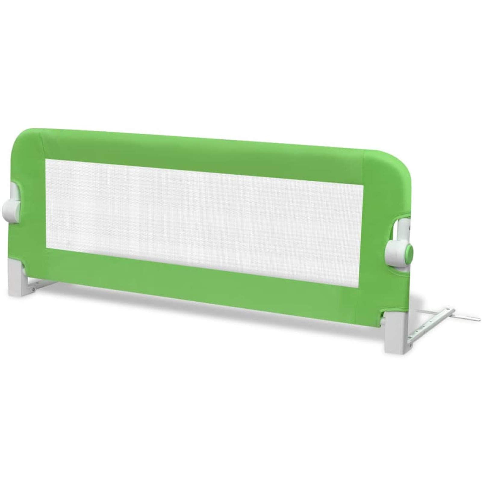 Gecheer Barreras de seguridad, 2 barreras de seguridad, para cama de niños, verde, 102 x 42 cm, barra de cama infantil, protección de cama para niños, barrera para cama infantil, barrera para cama