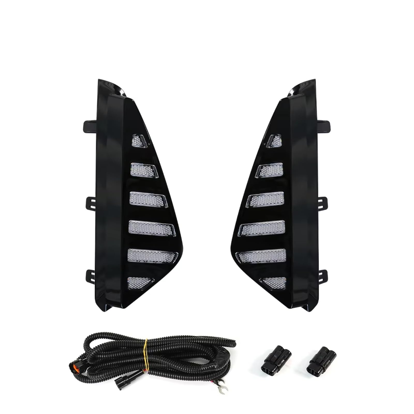 Luces Antiniebla Delanteras Para Nissan Para Sentra Para Sylphy 2023 2024 Luces Diurnas Led DRL Señal Vuelta Lámpara Niebla Luces Diurnas 3 Colores 12V